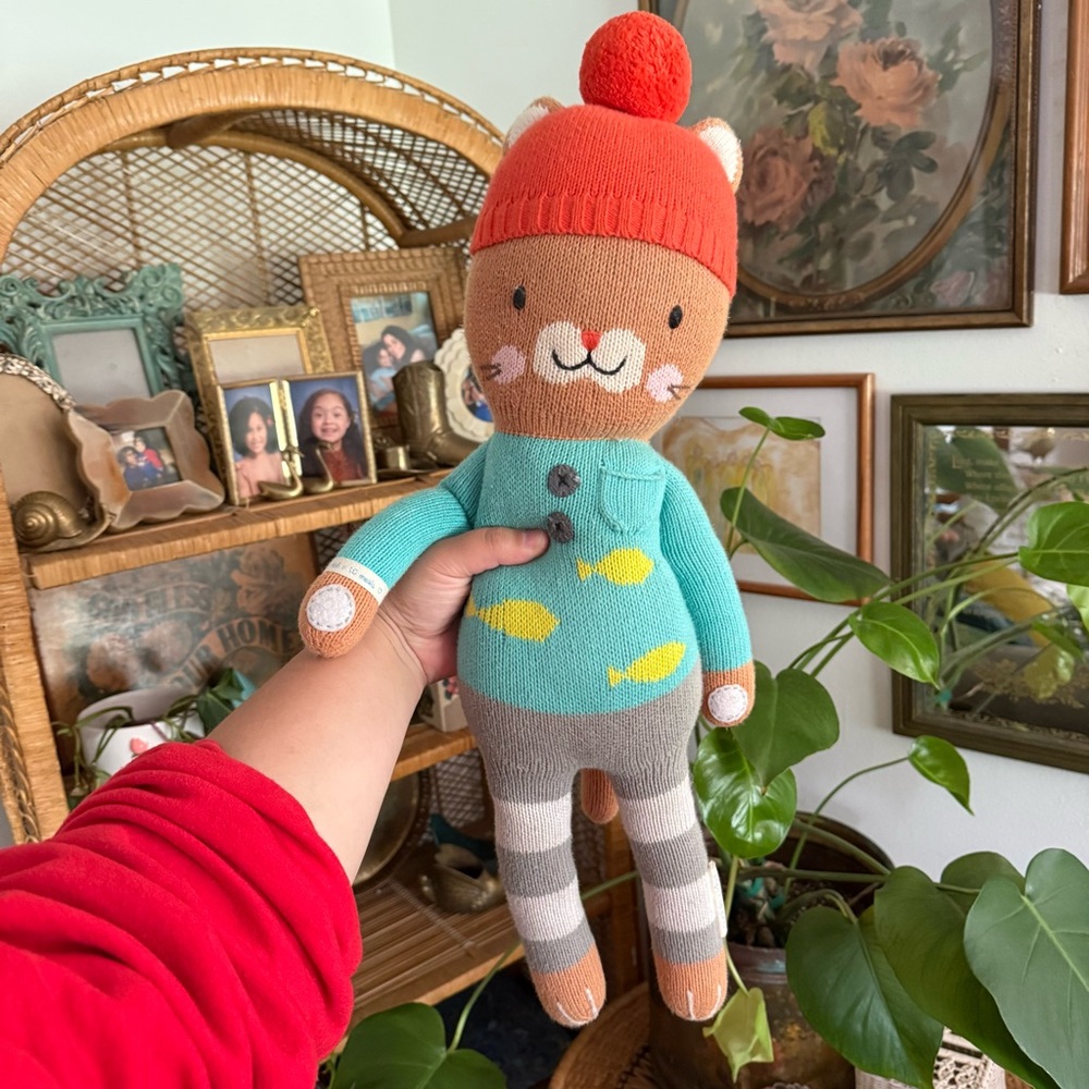 Cuddle + Kind Maximus the Cat 20 inch plush doll
